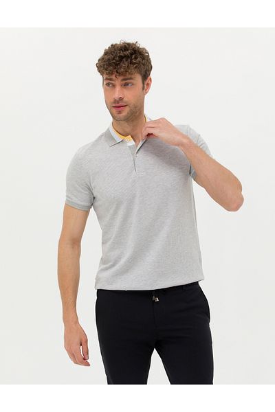 Pierre Cardin Ανδρικό T-Shirt ARIELLA Slim Fit Πόλο Γιλέκο - Jarkarlı