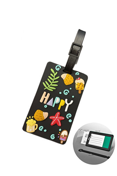 Boldy Valiz İs Με γκλίτερ i - Ετικέτα βαλίτσας - Ç Τσάντα Ετικέτα - Ετικέτα α...