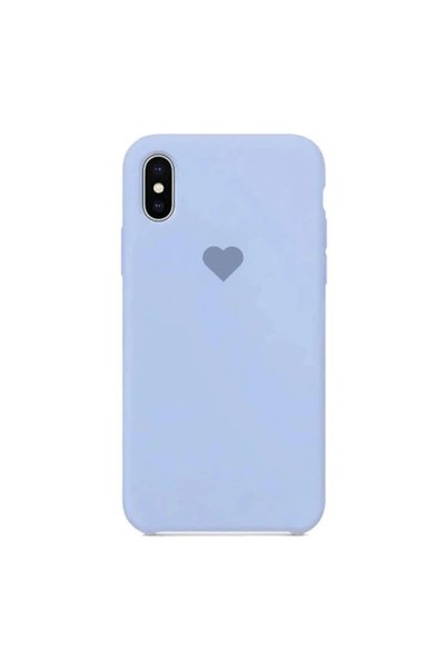 enfein حافظة Balporsuku Hearted Launch متوافقة مع هاتف iPhone XR KLP Baby Blue
