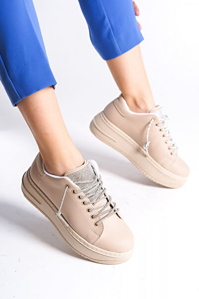 Rainon Store RDSDella - Orthopedic Sole Women's Sneakers with Stone Detail