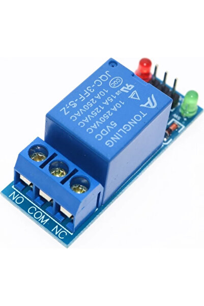 SANEC Tek Kanallı 5v Röle Modülü Tekli Röle Kartı 1 Kanal Arduino Relay