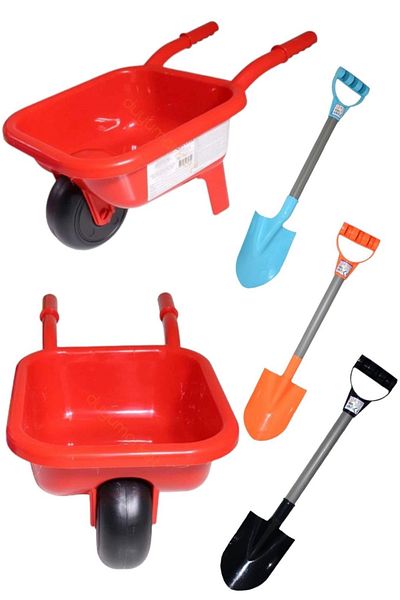 A-T AYZE-TRENDY Sea Beach - Wheelbarrow and 1 Fur Play Set 0320-6754