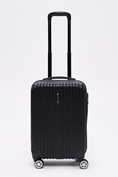 ELATAE Kabin Boy Valiz Siyah Abs 1020