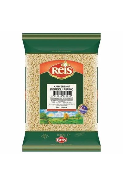 Reis Kahverengi Kepekli Pirinç 1 Kg