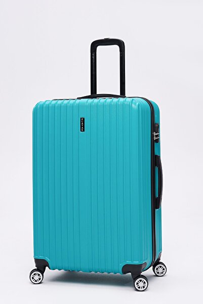 ELATAE Büyük Boy Valiz Turkuaz Abs 1020