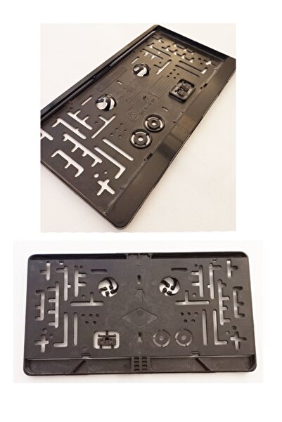 AUTO LUXURY Plastik Kare Plakalık (STANDART) 1 Adet