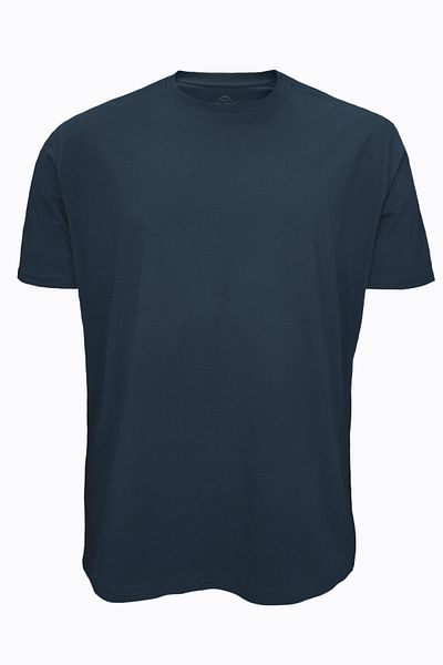Malabadi Ανδρικό T-Shirt - Καπνιστό, 100% βαμβάκι, χαλαρή εφαρμογή, χαλαρή εφαρμογή, 6040