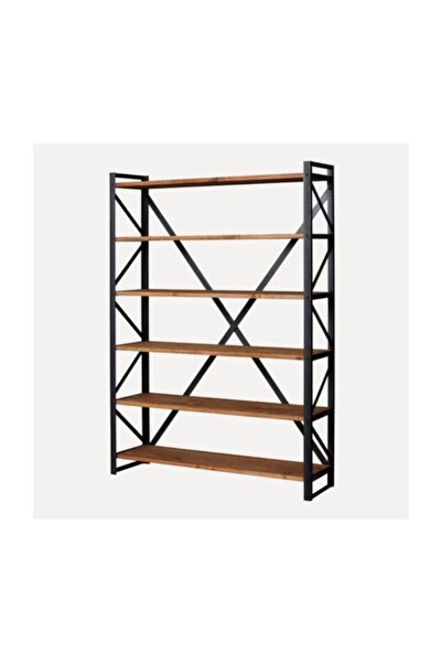 Yumoş Metal Dosya Rafı Masif Retro Kitaplık