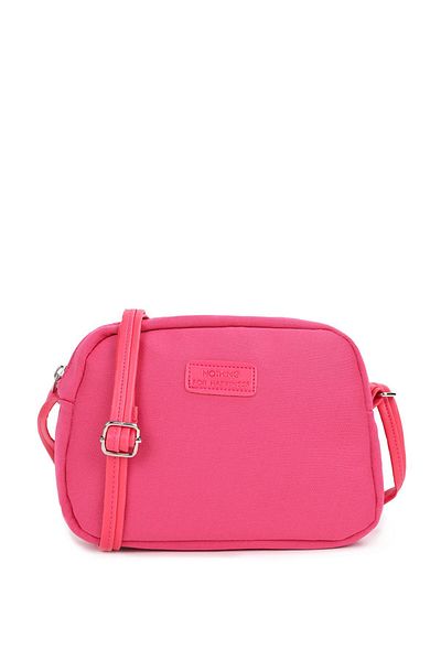 NOTHING Tesatura Femei Mini Urban Cross Strap Curea Reglabila Cu Fermoar Model mană Brat și Geantă de umăr