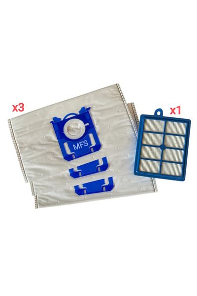MFS Philips Fc 8521/8721/8955 - Compatible Dust Bag and Hepa Filter