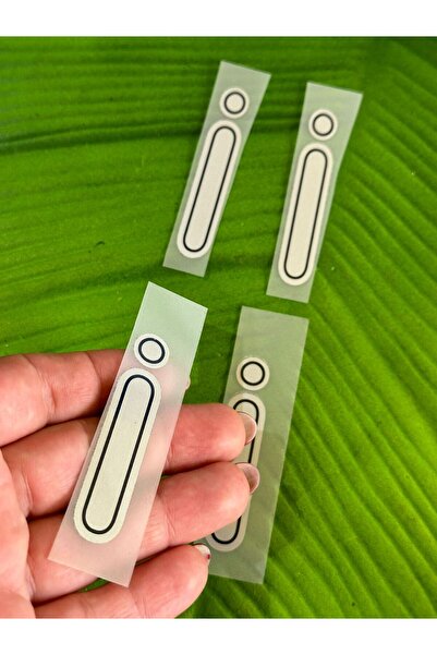 Gönülden Tasarım 4 τεμάχια 6Χ1 εκ. Γκρι αξεσουάρ ραπτικής με γράμματα Ι που συγκολλείται με σίδερο