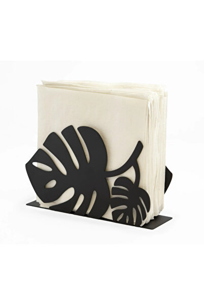 Hzm Collection Leaf Patterned Metal Napkin Holder, Decorative Napkin Holder, ...
