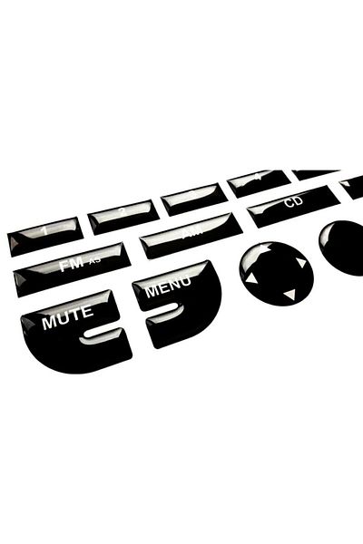 Max Store Fiat Linea Pianoblack Glossy Black Tape Keypad
