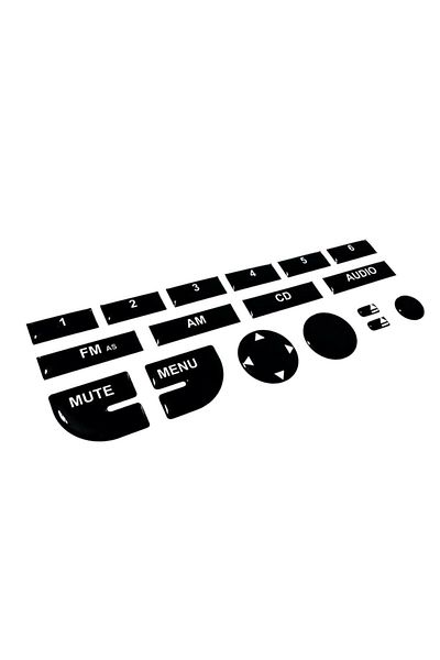 Max Store Fiat Linea Pianoblack Glossy Black Tape Keypad