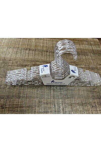 DİBA AVM 6 bucăți rochie cu bretele mari, transparente, din cristal