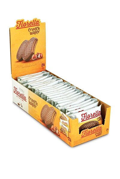 FIORELLA Crunch Çikolatalı Gofret 20 Gr. 24'lü