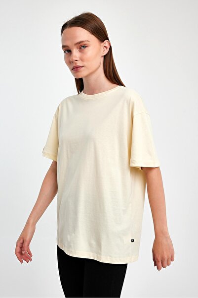 yakamor Tricou oversize pentru damă - Croială relaxată