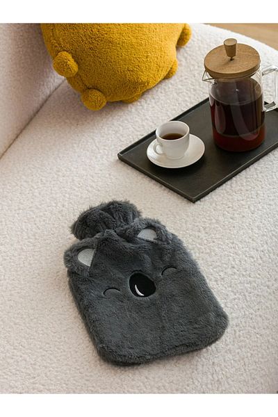 LC Waikiki LCW HOME Embroidered Plush Hot Water Bag