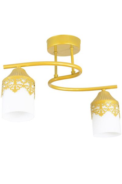Lambadar Plafonier Modern S Model Gold Chandelier