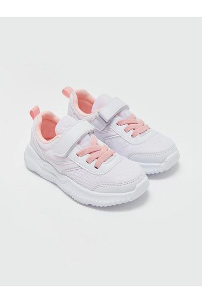 LC Waikiki LCW STEPS Baby Girl Sports Shoes with Laces and Velcro