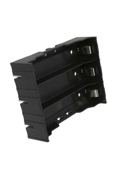 SANEC 18650 Lityum - Iyon Piller Için Üçlü Pil Yuvası - Pcb Tip