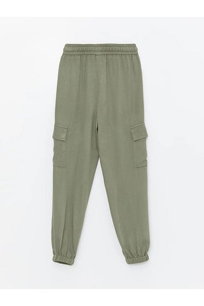 LC Waikiki LCW Kids Elastic Waist Girl's Cargo Jogger Pants