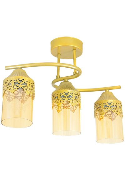 Lambadar Plafonier Modern S Model Gold Chandelier
