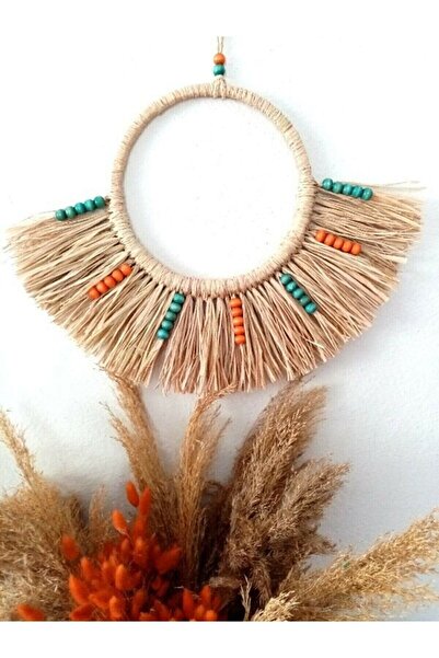 TrendSende Rafya Yelpaze Duvar Süsü