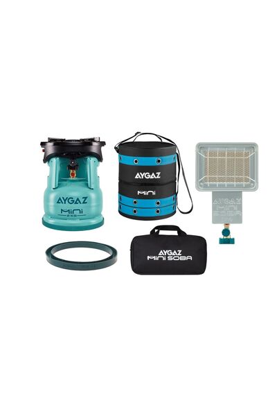 Aygaz Mini Ocak Ekstra + Mini Çanta + Mini Soba + Mini Soba Çanta + Mini Altlık + Mini Tüp