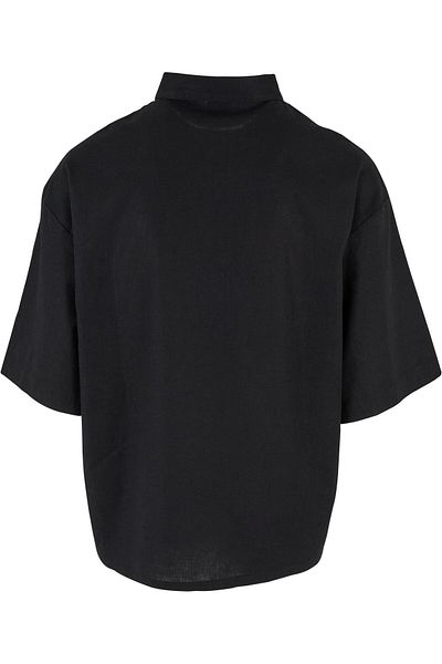 Urban Classics Boxy-Baumwoll-Leinen-Hemd für Herren