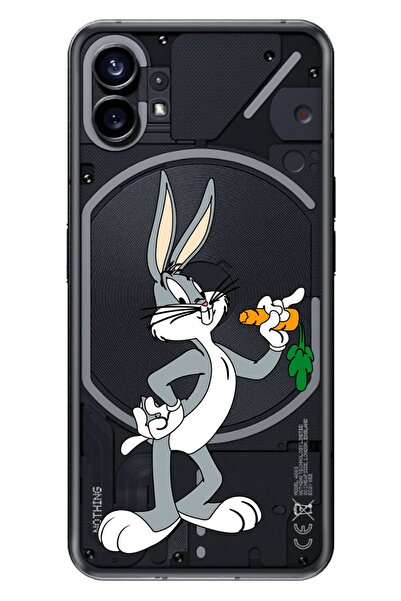 NOTHING Phone 1 Uyumlu Kılıf Resimli Desenli Silikon BugsBunny