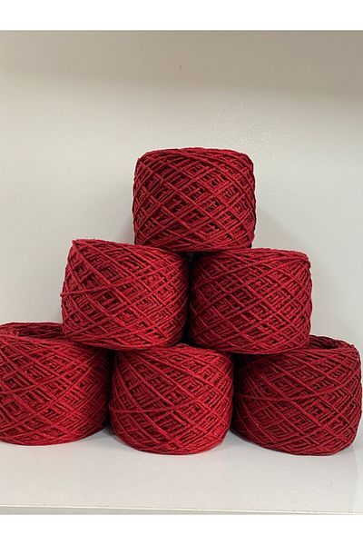 göçer 100% Cotton Color Red Visual Total 600 Gr