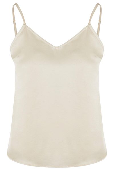 Urban Classics Damen Ladies Viscose Satin Slip Top