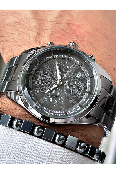 Reward Smoked Men's Wristwatch and Bracelet Gift - Functions Active