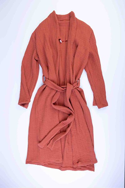 Beri Dört Katlı Müslin Bornoz