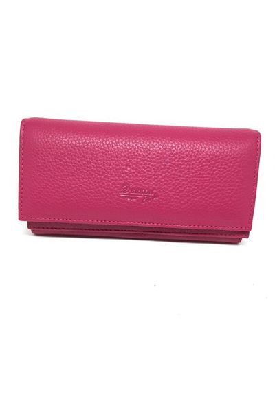 DERKON Genuine Leather Double Cover Useful Women's Wallet