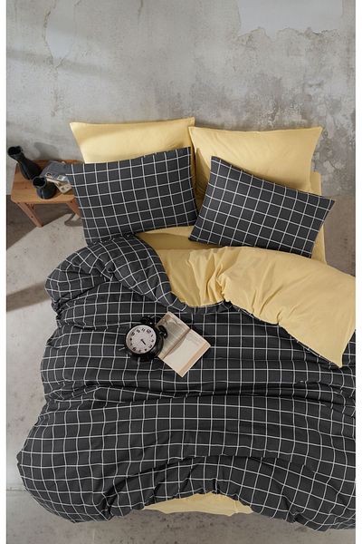 Loyal Home Double Duvet Cover Set - Plaid