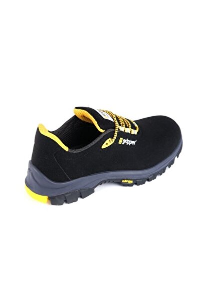 Gripper Gpr-55 S3 Siyah Microfiber Kompozit Vibram Taban Iş Güvenlik Ayakkabısı