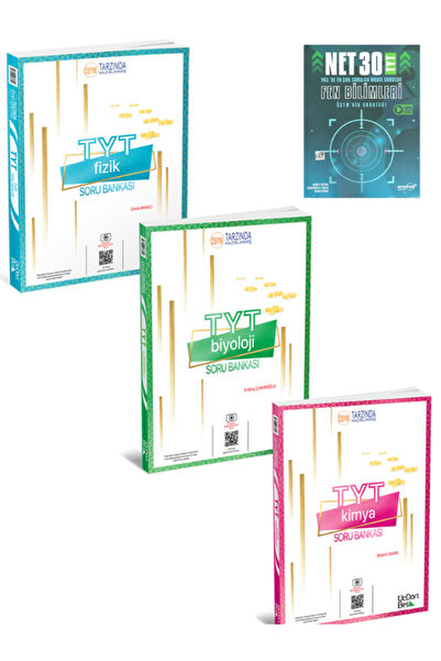 Üç Dört Beş Yayıncılık 345 - TYT Fizik Kimya Biyoloji Soru Bankası - TYT Fen ...