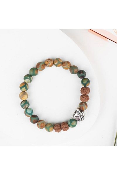 Mitr Tibet Agate Stone Natural Bracelet
