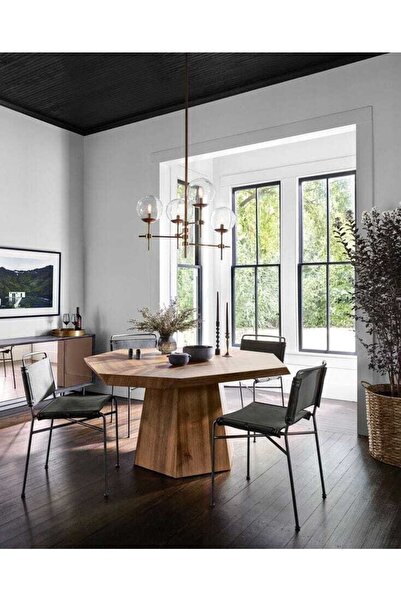 Latanwood Legea Masif Kütük Masa