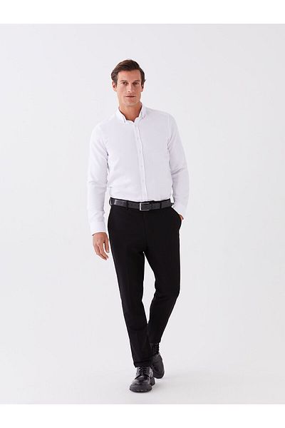 LC Waikiki Μακρυμάνικο πουκάμισο Oxford Formal Slim Fit LCWAIKIKI
