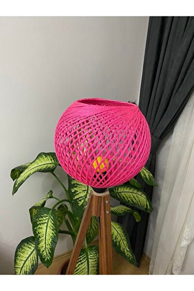 afralya home jüt Ip Avize, küre sarkıt, top avize, sarkıt, jüt top küre lambader başlığı, duy dahil