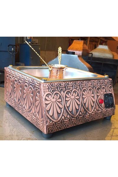 KUTLU TİCARET Copper Sand Coffee Machine