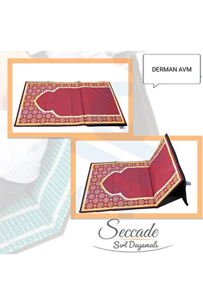 dosso 2 adet sırt dayamalı seccade yaslanmalı seccade kamp seccadesi piknik s...