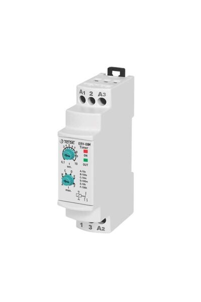 Genel Markalar Erv-08m 12v Ac Dc 220v Ac Dc 1saniye- 100 Saat Zaman Rölesi Mu...