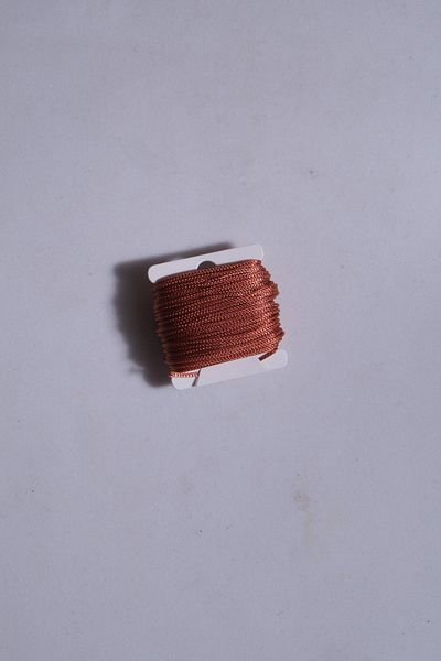Eskişehir hobi sanat 10 Meters 1 Mm Thin Microcord - Copper Colored Parachute String Bracelet Set