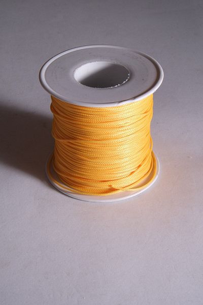 Eskişehir hobi sanat Σετ βραχιολιών και κολιέ 100 μέτρων Indigo Yellow String - 1 mm