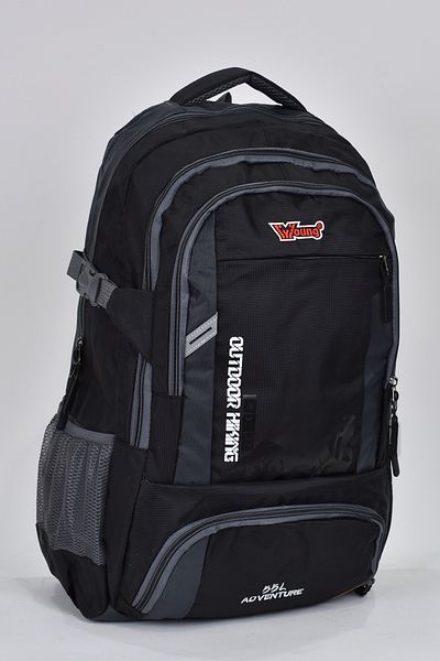 ELATAE Young Ultra Light Luxury Fabric Multi-Eye Daily Mountaineer Backpack Μαύρο 55 λίτρων 51505