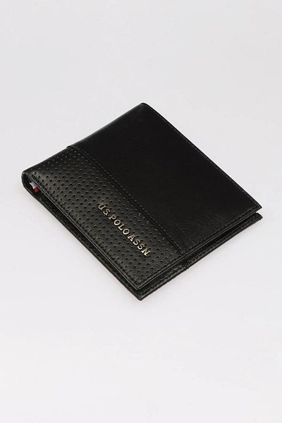 U.S. Polo Assn. Ανδρικό πορτοφόλι από γνήσιο δέρμα